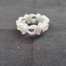 elementum anneau bijoux ringintricateflowing 3d print model - Mito3D