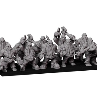 chaos nains guerriers Empire miniatures table personnages créatures fantaisie univers boutique jeux guerre marteau société années del 3d print model - Mito3D
