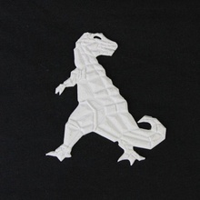 skk aydınlatma dino logosu bahçe dinozor logo 3d print model - Mito3D