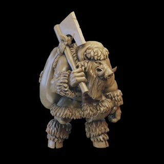 yaban domuzu Noel Baba minyatür güney sz gergely ev Bahçe şenlikler masaüstü karakterler yaratıklar fantezi Evren ork rpg Warhammer savaş oyunu dnd domuz aos kow 3d print model - Mito3D