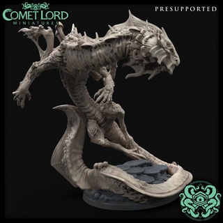 agharicus ancient deep dragon comet lord miniatures Tabletop Characters & Creatures Fantasy Universe Store dragons dungeons mushroom fungus dnd drake wyrm myconid underdark 3d print model - Mito3D
