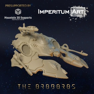oroboros imperitumart Tabletop Characters & Creatures Sci-Fi Universe Vehicles Machines Store 40k space tank vehicle warhammer elves eldar wh40k craftworld 3d print model - Mito3D