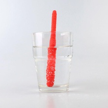 worm straw & garden kitchen cocktail 3d print model - Mito3D