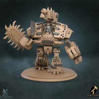 orc destroyer xl mega-boss eldritch foundry  Tabletop Tabletop Characters & Creatures Fantasy Universe Tabletop Tabletop Characters & Creatures Store orc ork miniature cyberpunk wh40k dreadnought dred  3d print model - Mito3D