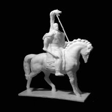 decebalus statua equestre deva romania scansione 3d print model - Mito3D