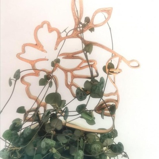 pianta traliccio piccolo impianti tua mano casa giardino articoli per Vasi pentole fioriere carina regalo supporto arredamento 3d print model - Mito3D
