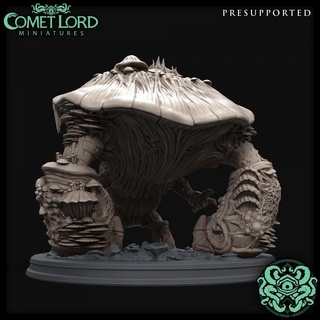 myconid behemoth & minion comet lord miniatures Tabletop Characters Creatures Fantasy Universe Store giant huge dnd dnd5e gargantuan myconids 3d print model - Mito3D