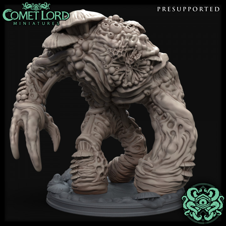 miconide hulk cometa signore miniature tavolo personaggi creature fantasia universo negozio creatura mostro grande dnd tumulo dnd5e miconidi fatiscente 3D print model - Mito3D