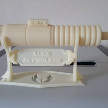 luke skywalker ışın kılıcı sahne cosplay lukeskywalkerlightsaber 3d print model - Mito3D