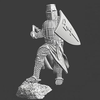 livonian brother knight - battle saule 1236 northern crusades miniatures Tabletop Characters & Creatures Historical Universe Store fantasy figurine historical medieval model wargaming miniature tabletop order toysoldier templar 28mm crusader teutonic 3d print model - Mito3D