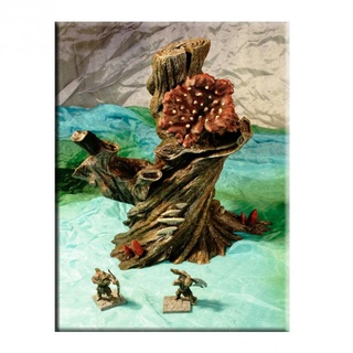 giant natural elements fabio Tabletop 3D Printable Terrain Fantasy fantasy game rpg tree wood rock 28mm stump 3d print model - Mito3D