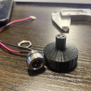 gx12-2 thumb tool onewheel pint charge port removal lia Build a 3D Printer gx12 thumbtool 3d print model - Mito3D