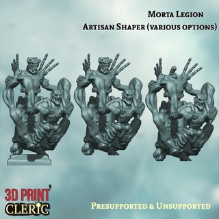 morta legion - artisan shaper 3d print cleric Tabletop Characters & Creatures Fantasy Universe Store skeleton spooky undead warhammer wizard age sigmar ossiarch bonereapers magic-user 3d print model - Mito3D