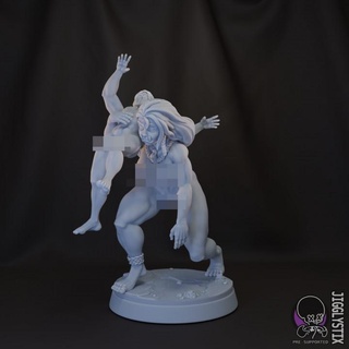 fem orc abduction nsfw jigglystix Tabletop Characters & Creatures Fantasy Universe Store 3d mini miniatures 3dprint stylized 3dmodeling dungeonsanddragons minis dnd pathfinder dnd5e dndminiatures characterart 3d print model - Mito3D