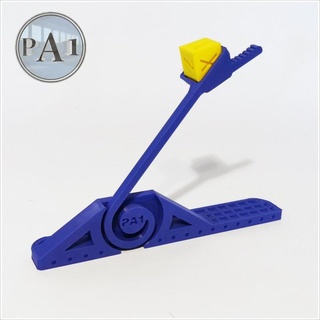 single piece powerful catapult pa1 Toys & Games cube spring weapon calibration shooting print-in-place xyz 3d print model - Mito3D