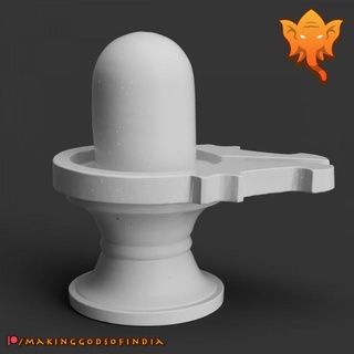 Shiva Lingam sembol biçimsiz gerçeklik vedik Futura Eğitim Sanat ev Bahçe eşyaları süsler Hindu Hindistan Hinduizm 3d print model - Mito3D