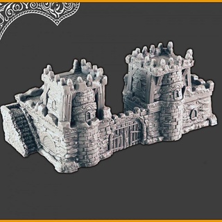 deserto posto avançado support free evan carothers loja tampo mesa 3D imprimível terreno fantasia árabe 3d print model - Mito3D