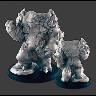ice snow elemental support-free evan carothers Tabletop Characters & Creatures Fantasy Universe Store 3d print model - Mito3D