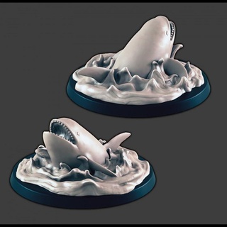 orca support free evan carothers tampo mesa personagens criaturas fantasia universo loja 3d print model - Mito3D