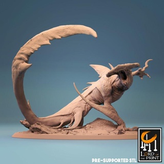 landcrawlers lord print Tabletop Characters & Creatures Fantasy Universe great shark hammer tide landshark hammerhead lotp landcrawler 3d print model - Mito3D