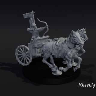 kheshig char 1 medbury miniatures table personnages créatures historique univers boutique mongol 3d print model - Mito3D