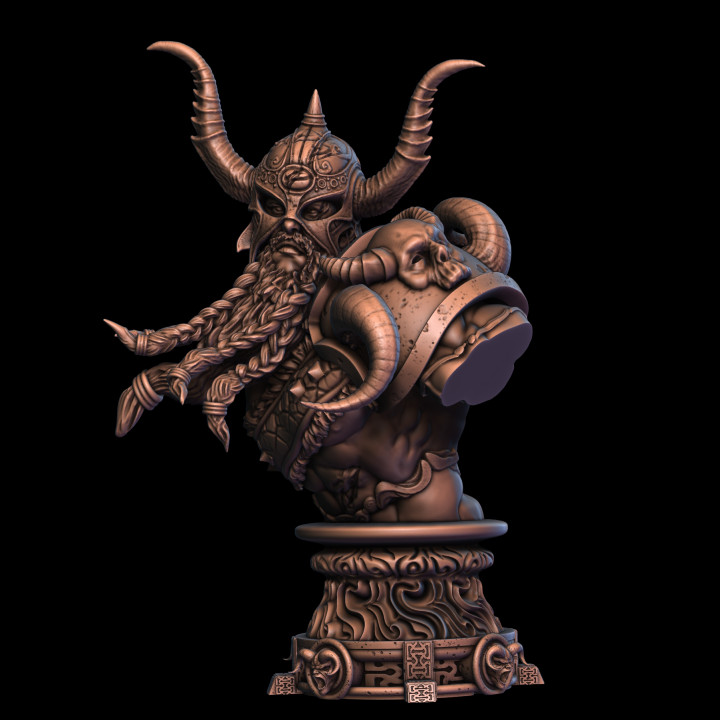 achilles bust gekko miniature Store Fan Art Busts fantasy warrior character 3D print model - Mito3D