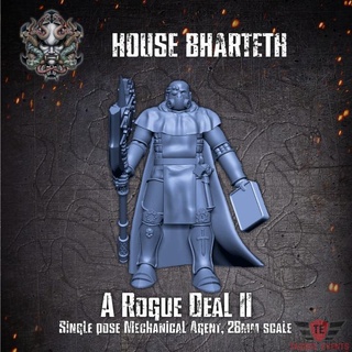house bharteth - mechanical agent tagged events Tabletop Characters & Creatures Sci-Fi Universe Store necromunda mechanicus techpriest housebharteth 3d print model - Mito3D
