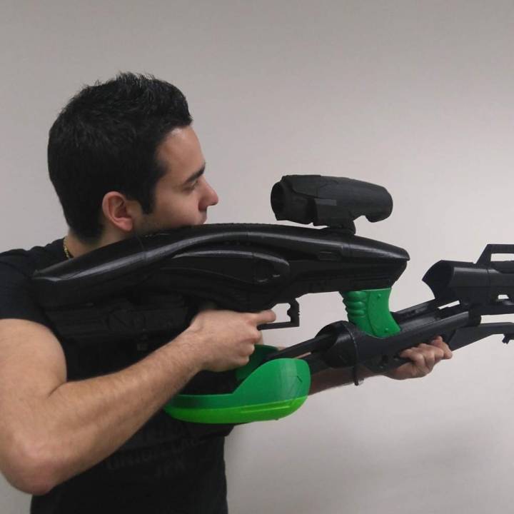 vex mythoclast dimensioni destino props cosplay impressionante grande gigante pistola l'arma portata massima rife vexmythoclast 3D print model - Mito3D