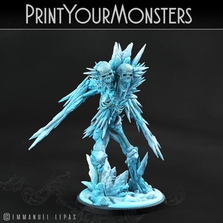 hoarfrost skeletons 3 printyourmonsters Tabletop Characters & Creatures Fantasy Universe Store print monster monsters patreon emmanuel frost tribe lepas 3d print model - Mito3D