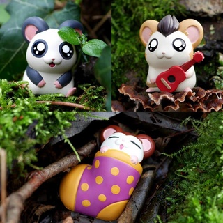 hamtaro impostato 4 stef fan arte azione figure figura panda criceto jingle mmm snoozer 3d print model - Mito3D