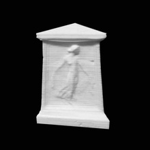 piede candelabro museo dell'ermitage san pietroburgo scansione 3d print model - Mito3D