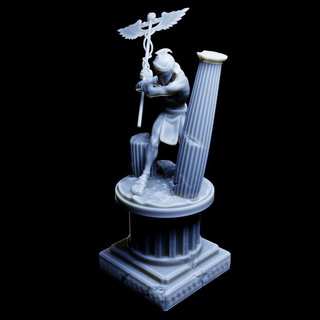 hermes first entry 2022 romain dewaest  Tabletop Tabletop Characters & Creatures Fantasy Universe Tabletop Tabletop Characters & Creatures game mini warhammer miniature hermes boardgame base tabletop collectible  3d print model - Mito3D