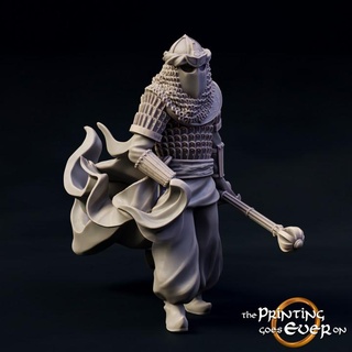 dark cataphract - presupported printing goes ever Store fantasy fighter ghost mini monster wargaming warhammer warrior miniature lotr evil shadow wraith tabletop bad rider 28mm spirit dnd frostgrave skirmish specter spectre 5e pre-supported statblock 3d print model - Mito3D