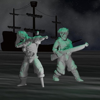 deniz yosunu zombi tabancalar paketlemek maldred 39 s minyatürler masaüstü karakterler yaratıklar Sci Fi Evren mağaza korsan ölümsüz zombiler korsanlar vampirleştiriyorsun vampirler 3d print model - Mito3D