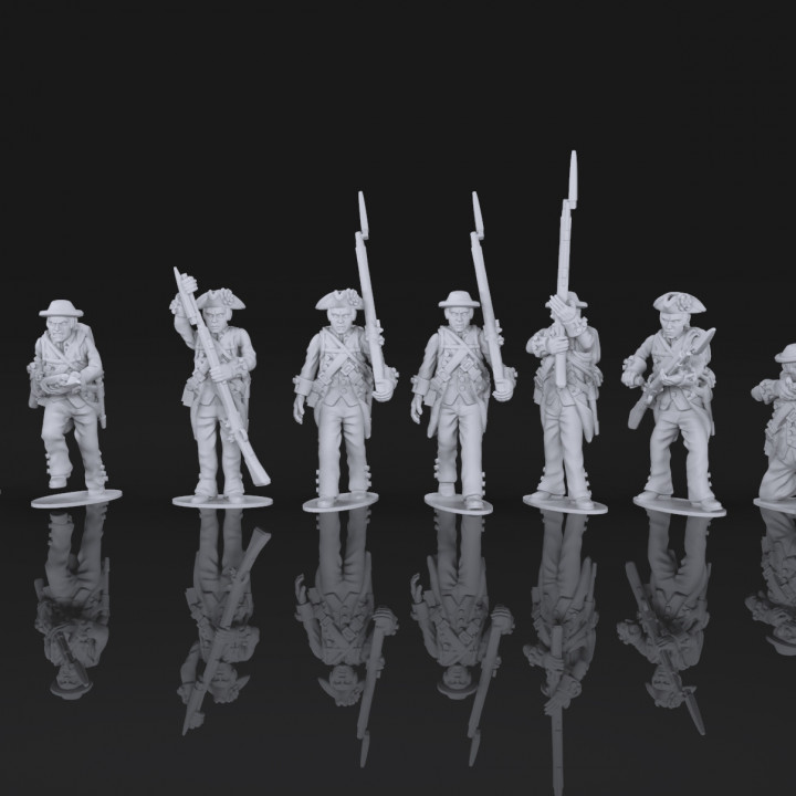 awi continental infantería guerra oso estudios mesa caracteres criaturas histórico universo Tienda 28mm negro polvo jefe militar juegos Ejército 3D print model - Mito3D