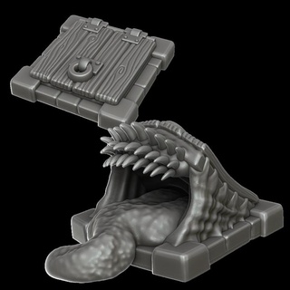 trapdoor mimic jamie korte Tabletop Characters & Creatures Fantasy Universe Store mini 3d print model - Mito3D