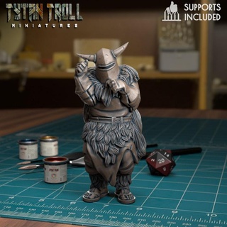 knight ni 06 pre-supported tytantroll miniatures Store fantasy tabletop 28mm dnd knights 32mm 3d print model - Mito3D