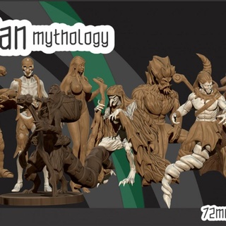 Brezilya mitoloji masa oyunu minyatürler stl Dosyalar örtüler masaüstü karakterler yaratıklar fantezi Evren 3d Yazdır savaş oyunları canavarlar 3d print model - Mito3D