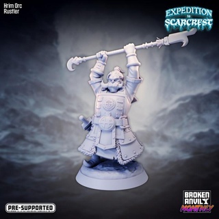 expedition scarcrest - hrim orc rustler broken anvil miniatures Tabletop Characters & Creatures Fantasy Universe Store winter penguin tabletop dnd island tabletopgames mountains walrus kobold ttrpg 3d print model - Mito3D