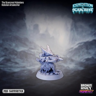expedition scarcrest - kobolan arbalestier broken anvil miniatures Tabletop Characters & Creatures Fantasy Universe Store winter penguin tabletop dnd island tabletopgames mountains walrus kobold ttrpg 3d print model - Mito3D