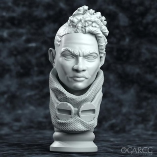 eco chico salvador arcano liga leyendas ogro miniaturas ventilador Arte bustos busto campeón jajaja Liga Leyendas arte fan 3d print model - Mito3D