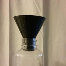 bottle funnel & garden 3d print model - Mito3D