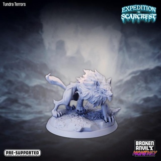 expédition scarest toundra terreurs 3 cassé enclume miniatures table personnages créatures fantaisie univers boutique hiver manchot dnd île jeux montagnes morse Kobold ttrpg 3d print model - Mito3D