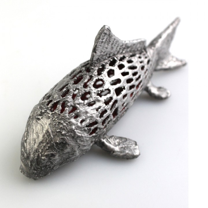 fishtyle jardín animal decoración decorativos pescado agua carpa 3D print model - Mito3D
