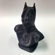 batman busto fan art película dc cómics 3d print model - Mito3D