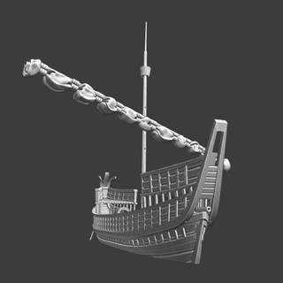 byzantine dromon - medieval warship model northern crusades miniatures Tabletop Characters & Creatures Historical Universe Vehicles Machines Store battle boat greek historical navy ship terrain transport wargaming fire 28mm scenery naval galley waterline byzantium modelhobby 3d print model - Mito3D