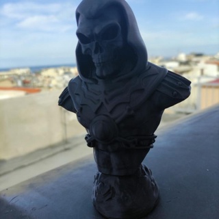 skeletor bust miron kampitakis Fan Art Busts sculpt 3d print model - Mito3D