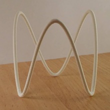 lissajouss figura abc fan art matemática logotipo 3d print model - Mito3D