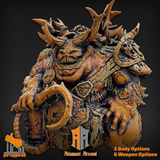 demon decay adamant arsenal Tabletop Characters & Creatures Fantasy Universe game great modular parts customizable tabletop prince wargame corrupted plague options vile rot unclean exalted 3d print model - Mito3D