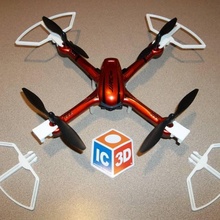 jjrc h11d quadcopter hızlı pervane korumaları serbest tıklatın cihazlar elektronik drone propguard 3d print model - Mito3D